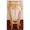 Image 1 : 40" Tall Hand Carved Bone Stand