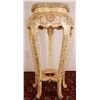 Image 2 : 40" Tall Hand Carved Bone Stand