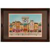 Image 1 : Arc Triomphe Paris Color Lithograph Pencil signed