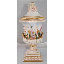 13" Tall Capodimonte Vase
