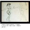 Image 1 : Ludovic Rodo Pissarro "Two Women" Original Drawing