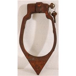 Antique Auto Theft Lock Signal System for Model T Cars with Original Key