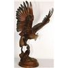Image 1 : Bronze Falcon in Flight 22" Tall