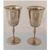 Image 1 : Pair of Silver Plated Goblets