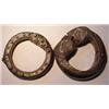 Image 1 : Lot of 2 large hollow construction hinged bra...