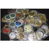Image 1 : Military Challenge Coin; Various Dates, Bases, People, Etc.; Lot of 50; EST. $200-400
