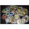 Image 2 : Military Challenge Coin; Various Dates, Bases, People, Etc.; Lot of 50; EST. $200-400