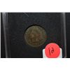 Image 1 : 1901 Indian Head One Cent In Display Case; EST. $2-5