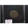 Image 2 : 1901 Indian Head One Cent In Display Case; EST. $2-5
