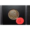 Image 1 : 1927 US Buffalo Nickel In Display Case; EST. $3-5