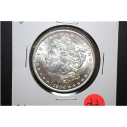 1904-O US Silver Morgan $1; BU; EST. $45-55