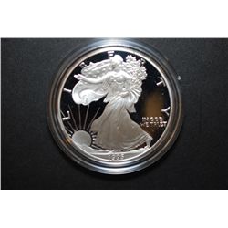 1995-P US Silver American Eagle $1 Proof In Velvet Box With COA Included; 1 Oz. Fine Silver; EST. $7