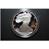 Image 1 : 1995-P US Silver American Eagle $1 Proof In Velvet Box With COA Included; 1 Oz. Fine Silver; EST. $7