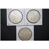 Image 2 : 1880, 1884 & 1886-O US Silver Morgan $1; Lot of 3; EST. $100-125