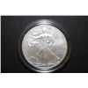 Image 1 : 2008-W US Silver American Eagle $1; 1 Oz. Fine Silver; UNC; EST. $60-80