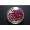 Image 1 : Small Diamond-Shaped Simulated Maroon-Colored Gemstones; Approximately 100 Stones; EST. $10-20