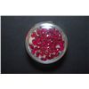 Image 2 : Medium Diamond-Shaped Simulated Maroon-Colored Gemstones; Approximately 35 Stones; EST. $10-20