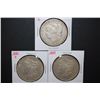 Image 1 : 1880-O, 1889 & 1901-O US Silver Morgan $1; Lot of 3; EST. $100-125