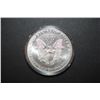 Image 2 : 1999 US Silver American Eagle $1 Colorized On Obv. In Box With COA Included; 1 Oz. Fine Silver; EST.