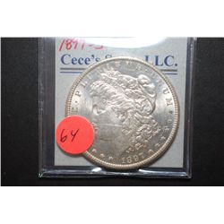 1897-S US Silver Morgan $1; EST. $40-55