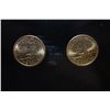 Image 2 : 2004 US Westward Journey Sacagawea $1 Set In Display Case; P&D Mints; EST. $3-6