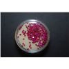 Image 2 : Small Round-Shaped Simulated Maroon-Colored Gemstones; Lot of Approximately 100 Stones; EST. $10-20