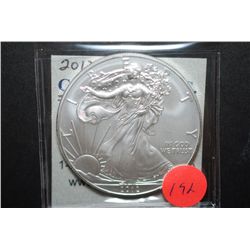 2012 US Silver American Eagle $1; 1 Oz. Fine Silver; EST. $35-45