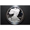 Image 2 : 2007-W US Silver American Eagle $1 Proof In Velvet Box With COA Included; 1 Oz. Fine Silver; EST. $6