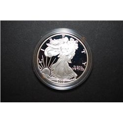 2005-W US Silver American Eagle $1 Proof In Velvet Box With COA Included; 1 Oz. Fine Silver; EST. $6