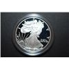 Image 2 : 2005-W US Silver American Eagle $1 Proof In Velvet Box With COA Included; 1 Oz. Fine Silver; EST. $6