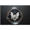 Image 2 : 1997-P US Silver American Eagle $1 Proof In Velvet Box With COA Included; 99.9% Silver 1 Oz.; EST. $