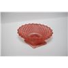Image 2 : Vintage Depression Era Rose Colored Master Salt Container; EST. $15-20