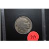 Image 1 : 1919 Buffalo Nickel In Display Case; EST. $3-5
