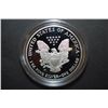 Image 2 : 2005-W US Silver American Eagle $1 Proof In Velvet Box With COA Included; 1 Oz. Fine Silver; EST. $6
