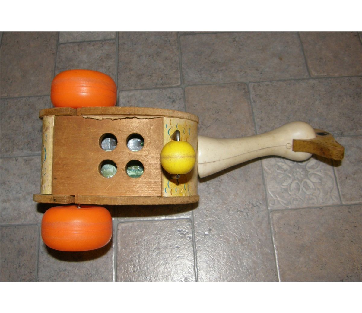 fisher price mother goose pull toy