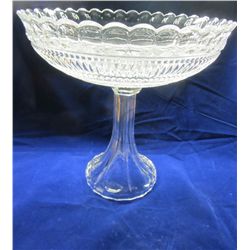 Grand Lead Crystal Centerpiece Bowl