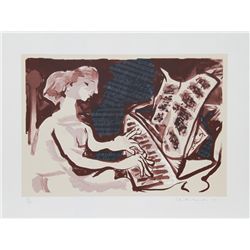 Ceri Geraldus Richards, The Beethoven Suite, Lithograph