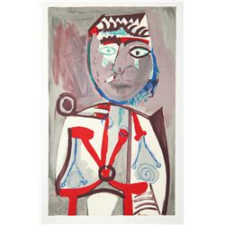Pablo Picasso, Personnage, Lithograph