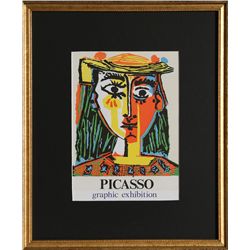 Pablo Picasso, Graphic Exhibition: Gallery International, Lithograph Poster