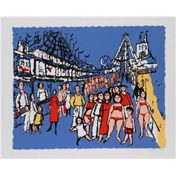 Lemsky, Coney Island, Serigraph