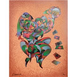 Anatole Krasnyansky, Rapture, Serigraph