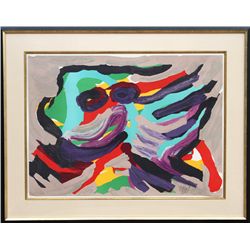 Karel Appel, Fantastic Animal, Lithograph