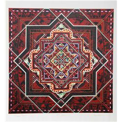 Robert Kerns, Iznik Tile, Serigraph