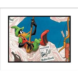 Robbinhood Daffy Original Giclee Art Looney Tunes