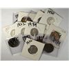 Image 1 : A GREAT LOT OF EARLY CANADIAN LARGE CENTS, NICKELS, AND A  1857 HALF PENNY BANK