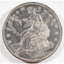 1875S  Trade $    Nice original AU consignor says it came from a sea hoard