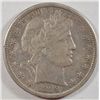 Image 1 : 1899S  Barber half $  VF/XF scratched  est $100-$120