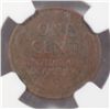 Image 3 : 1922 no D weak reverse Lincoln penny  NGCVF corrosion