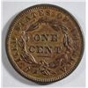 Image 2 : 1838 Large Cent Ch Brown Unc 60+ Well struck attractive