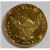 Image 2 : 1836 2 1/2 Lib Gold, AU, popular classic type, lightly cleaned long ago,